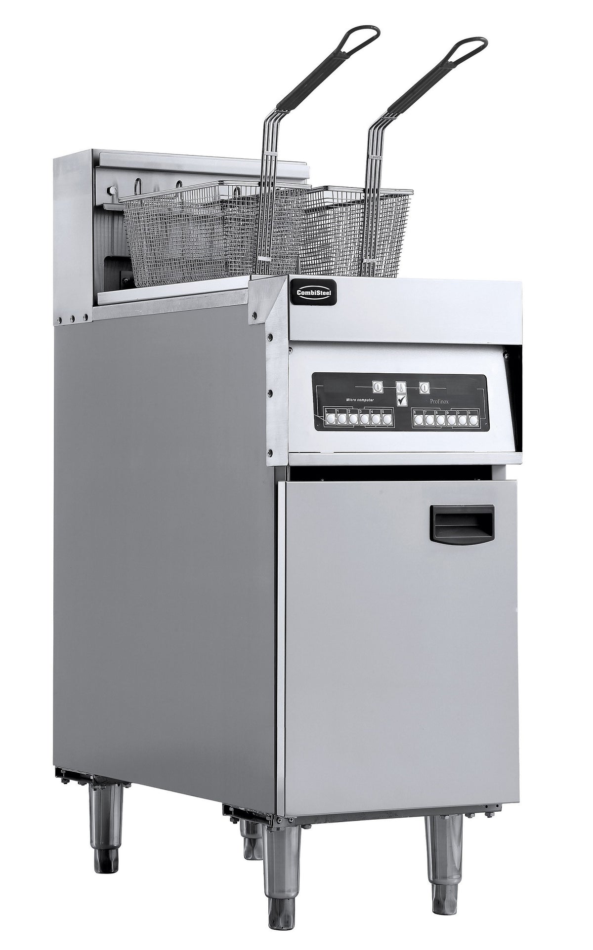 Friteuse électriques 1x 25l 18 kW Combisteel - vue 6 - Friteuse sur meuble électrique pro CHR - Cuistéo