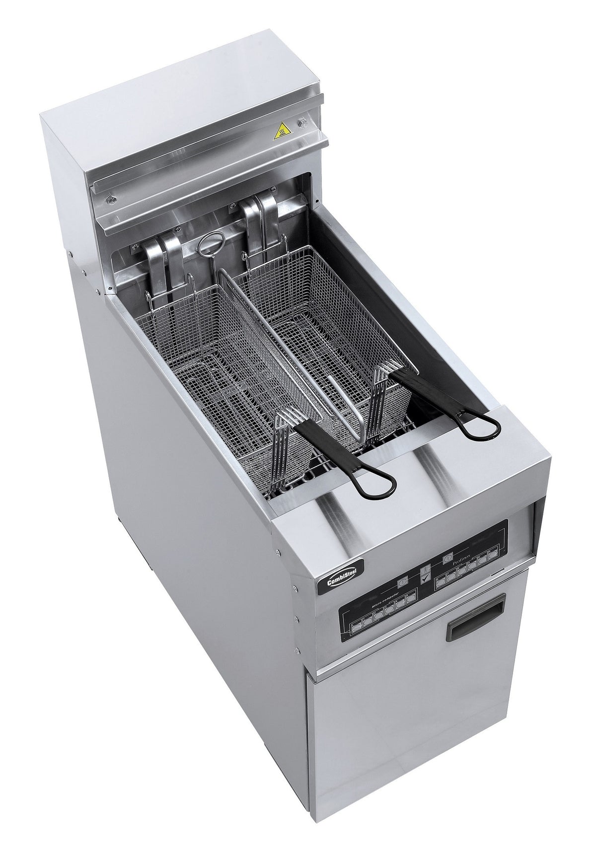Friteuse électriques 1x 25l 18 kW Combisteel - vue 7 - Friteuse sur meuble électrique pro CHR - Cuistéo