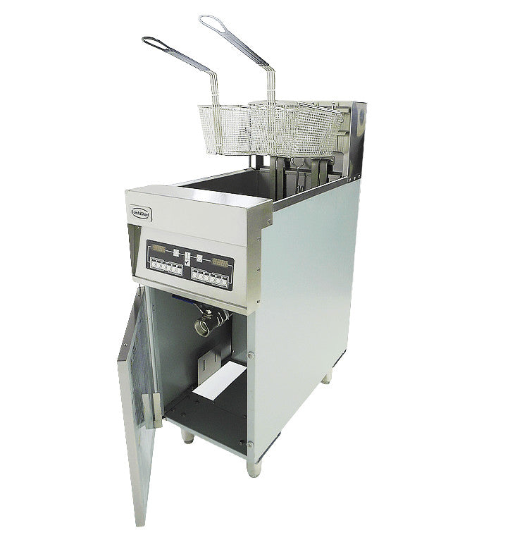 Friteuse électriques 1x 25l 18 kW Combisteel - vue 9 - Friteuse sur meuble électrique pro CHR - Cuistéo