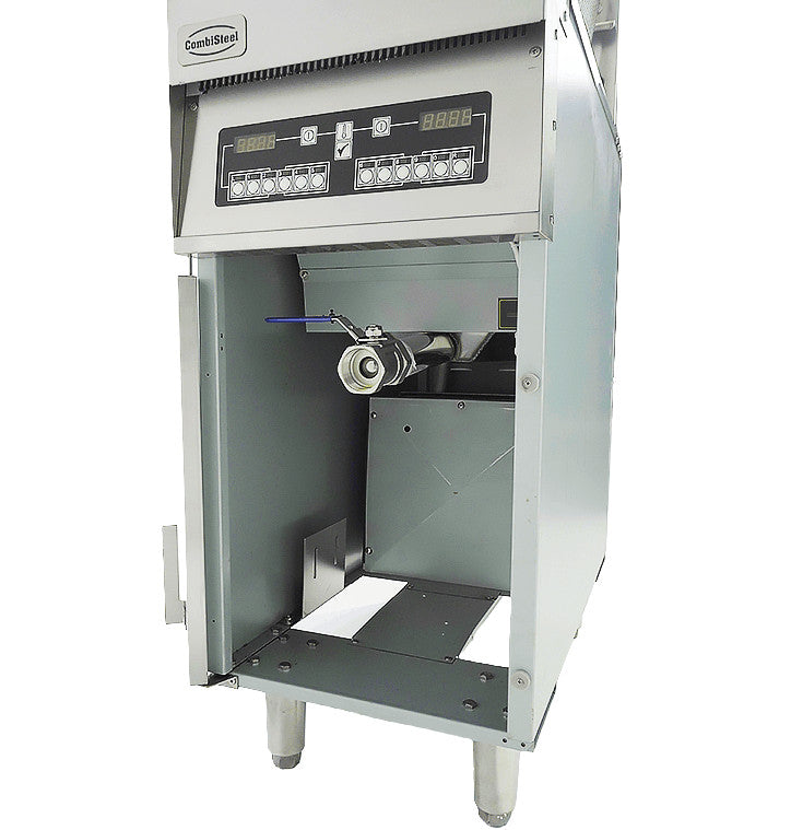 Friteuse électriques 1x 25l 18 kW Combisteel - vue 11 - Friteuse sur meuble électrique pro CHR - Cuistéo