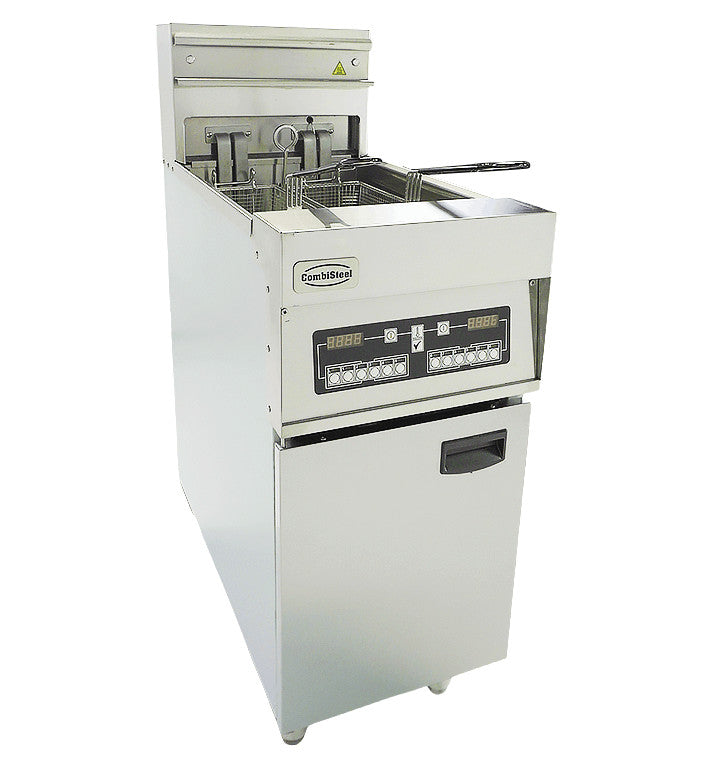 Friteuse électriques 1x 25l 18 kW Combisteel - vue 12 - Friteuse sur meuble électrique pro CHR - Cuistéo