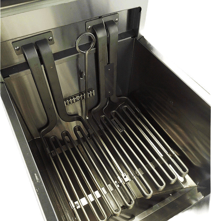 Friteuse électriques 1x 25l 18 kW Combisteel - vue 15 - Friteuse sur meuble électrique pro CHR - Cuistéo