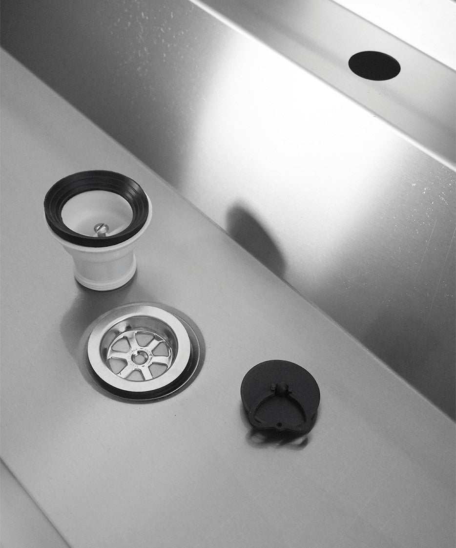 Évier inox 1 robinet 1800mm Combisteel - vue 7 - Lave-vaisselle pro CHR - Cuistéo