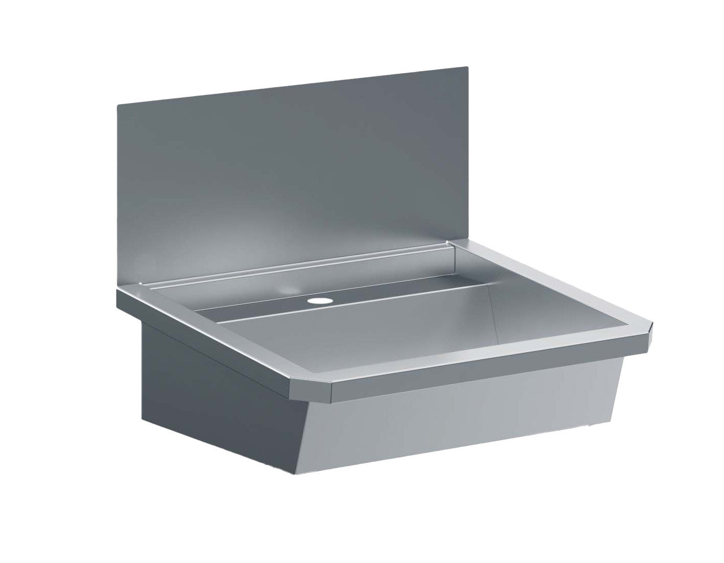 Évier inox 1 robinet 600mm Combisteel - vue 2 - Lave-vaisselle pro CHR - Cuistéo