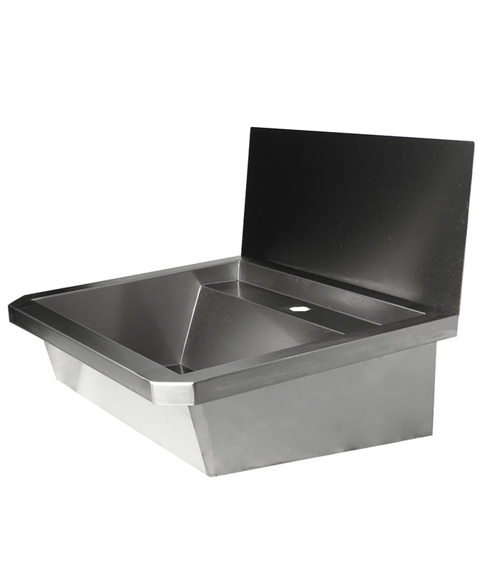 Évier inox 1 robinet 600mm Combisteel - vue 3 - Lave-vaisselle pro CHR - Cuistéo
