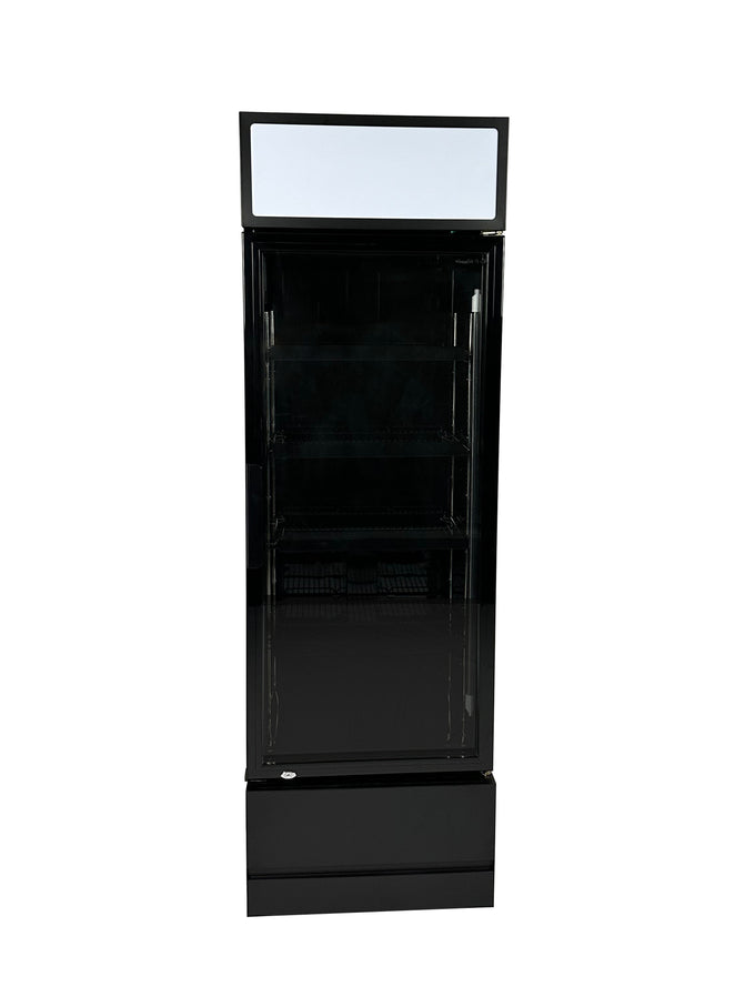 Réfrigérateur porte en verre 360L avec éclairage LED 4 grilles réglables refroidissement renforcé 610x610x1973 mm 0.285 kW Combisteel - vue 16 - Armoire réfrigérée positive pro CHR - Cuistéo