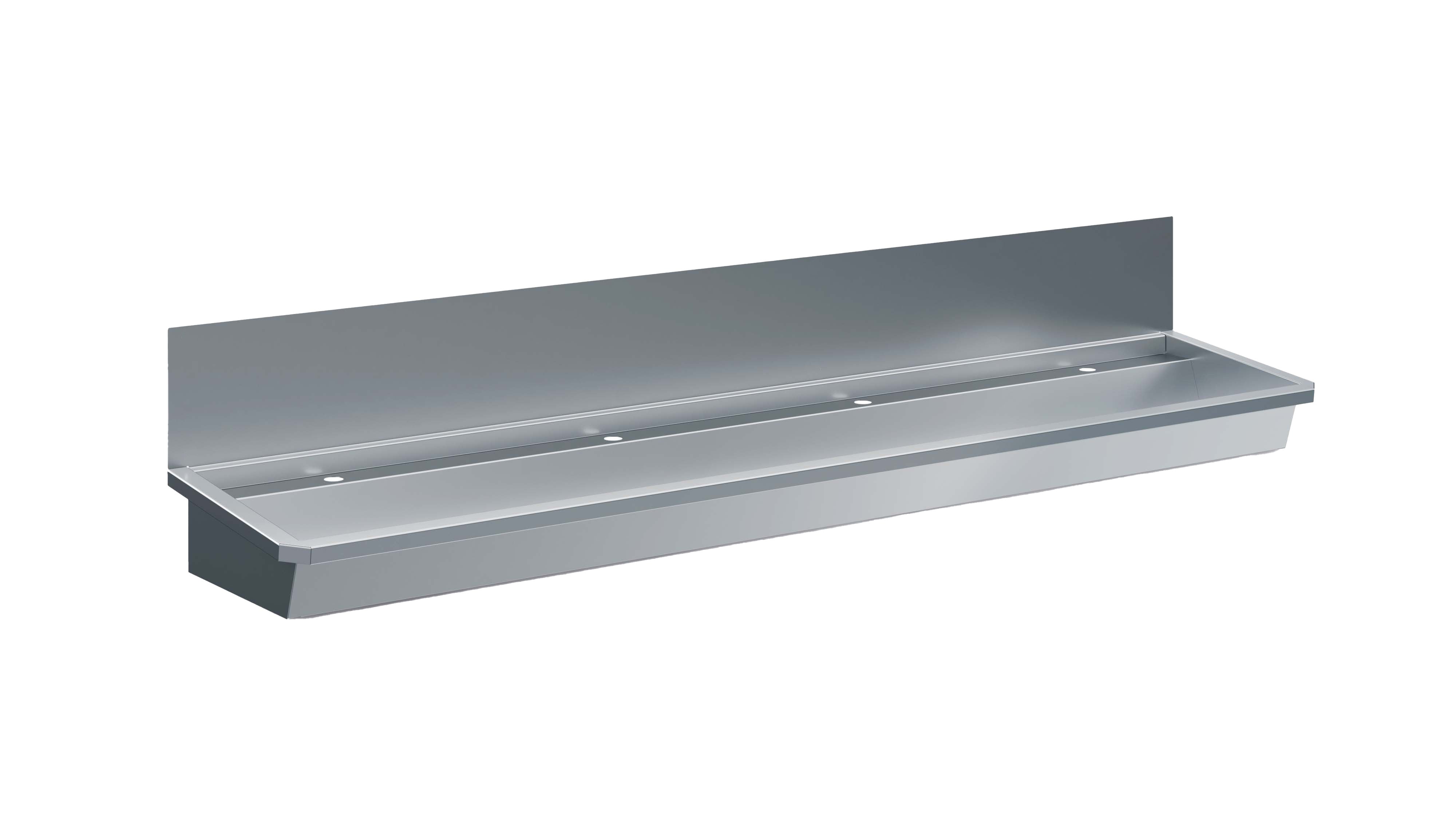 Évier inox 1 robinet 2400mm Combisteel - vue 2 - Lave-vaisselle pro CHR - Cuistéo