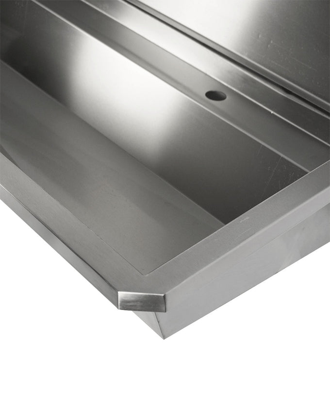 Évier inox 1 robinet 2400mm Combisteel - vue 3 - Lave-vaisselle pro CHR - Cuistéo