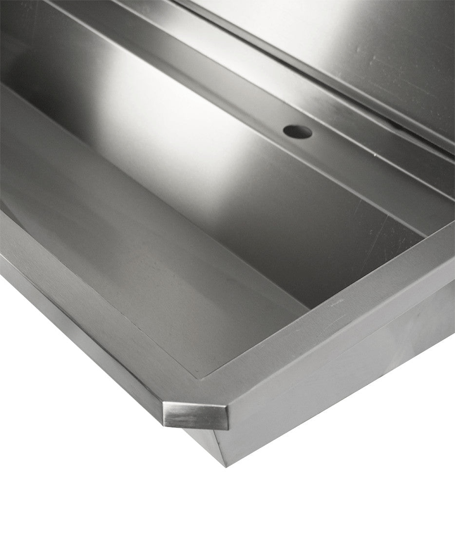 Évier inox 1 robinet 2400mm Combisteel - vue 3 - Lave-vaisselle pro CHR - Cuistéo
