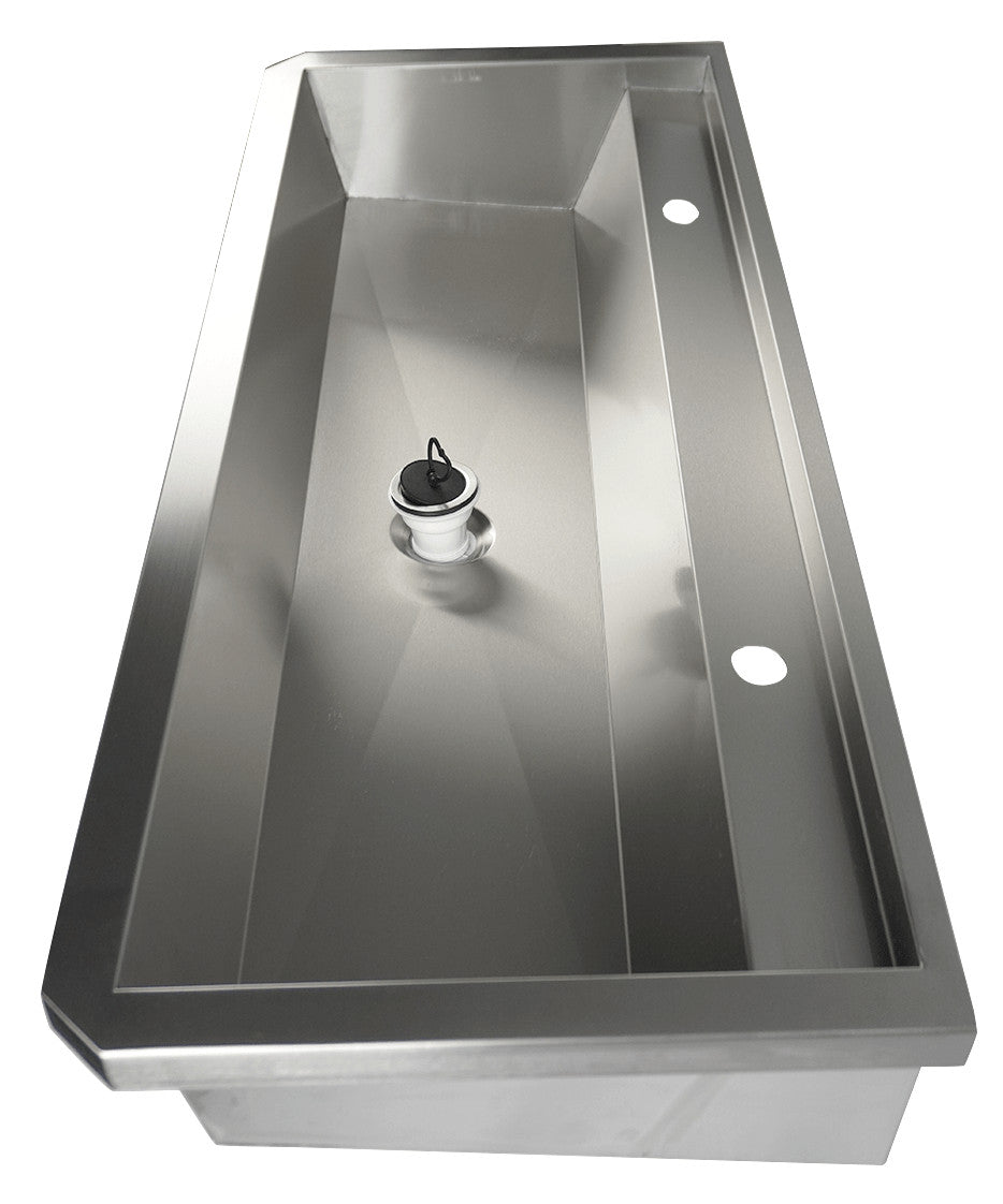 Évier inox 1 robinet 1200mm Combisteel - vue 8 - Lave-vaisselle pro CHR - Cuistéo