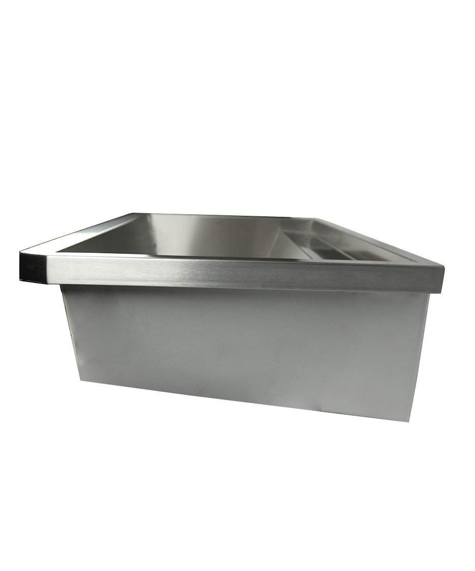 Évier inox 1 robinet 1200mm Combisteel - vue 9 - Lave-vaisselle pro CHR - Cuistéo