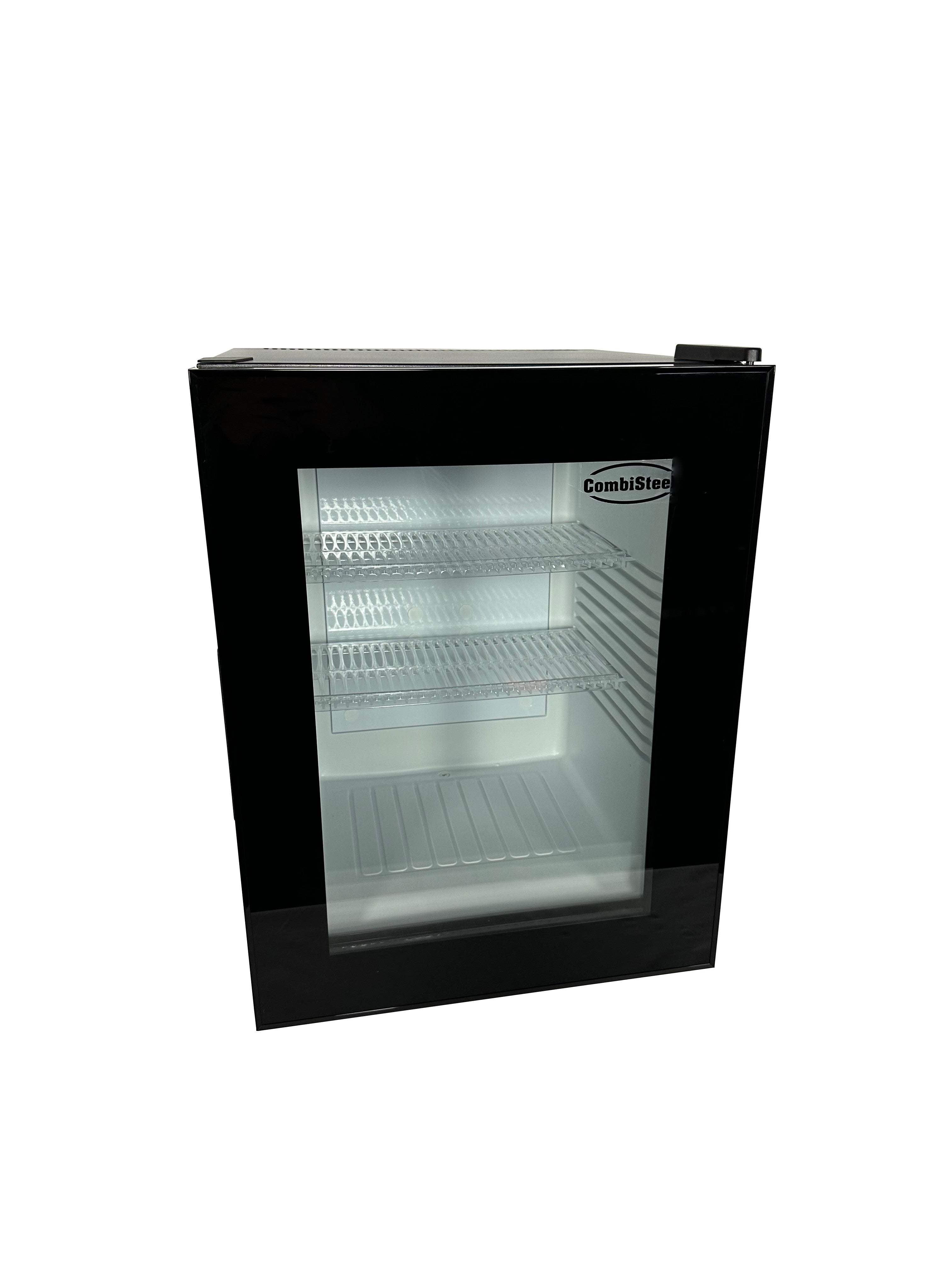 Minibar 40L porte en verre système Peltier modèle de table noir inox 405x443x545 mm 0.06 kW Combisteel - vue 11 - Mini armoire réfrigérée pro CHR - Cuistéo
