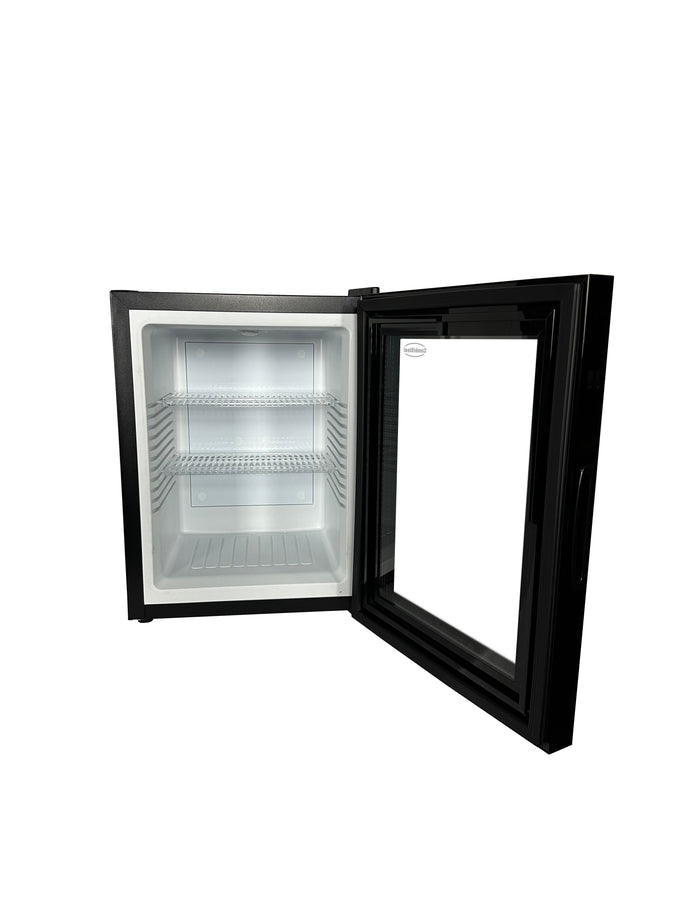 Minibar 40L porte en verre système Peltier modèle de table noir inox 405x443x545 mm 0.06 kW Combisteel - vue 13 - Mini armoire réfrigérée pro CHR - Cuistéo