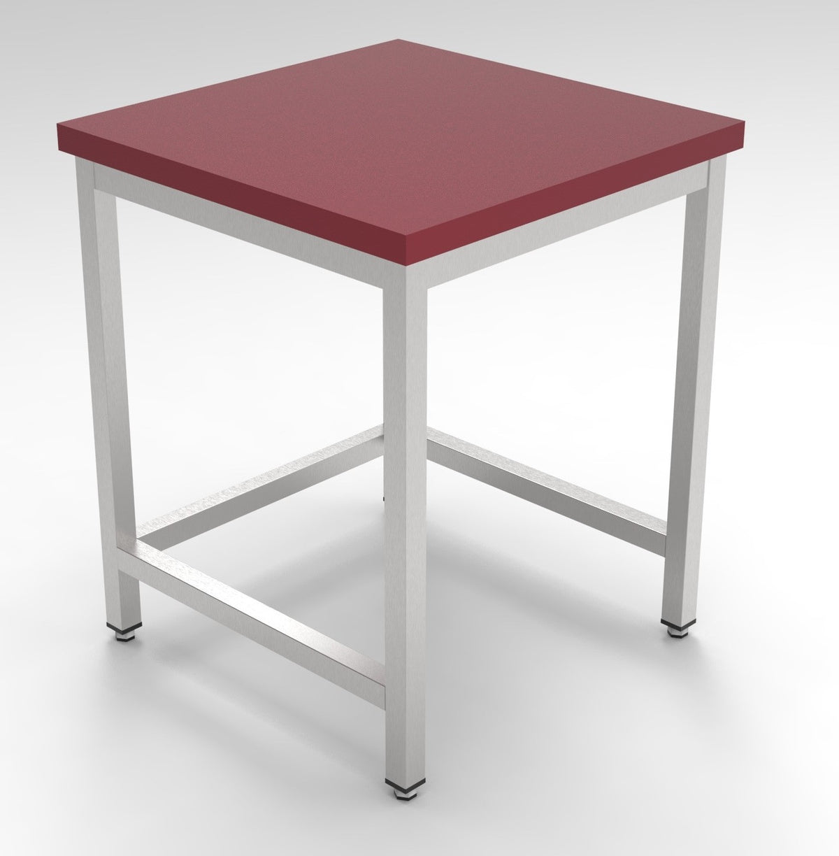 Billot bloc de découpage en polyéthylène inox 500x600x850 mm Combisteel - vue 2 - Billot pro CHR - Cuistéo