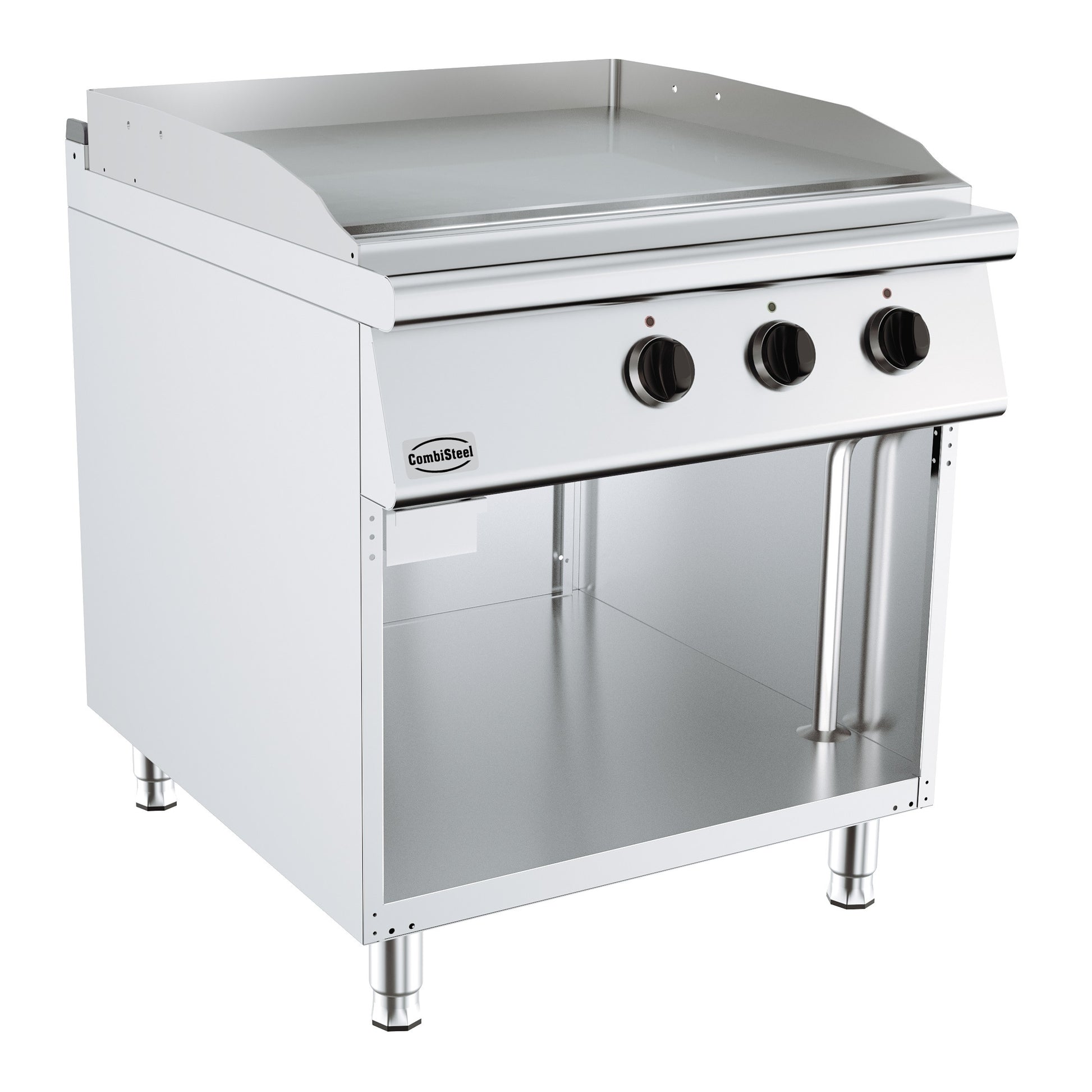 Plancha grill électrique lisse 800x900x900 mm 12 kW Combisteel - vue 2 - Plancha électrique pro CHR - Cuistéo