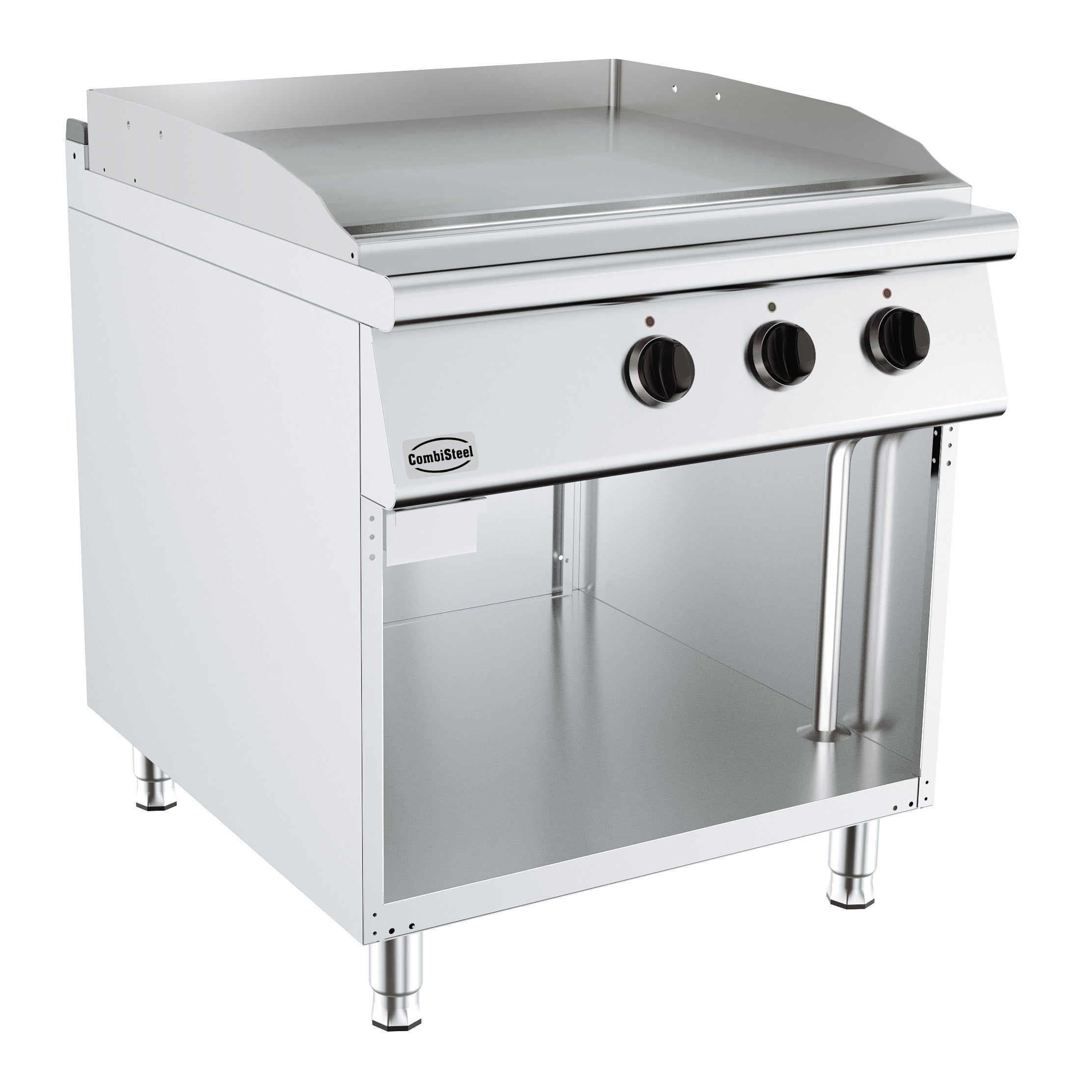 Plancha grill électrique lisse 800x900x900 mm 12 kW Combisteel - vue 2 - Plancha électrique pro CHR - Cuistéo