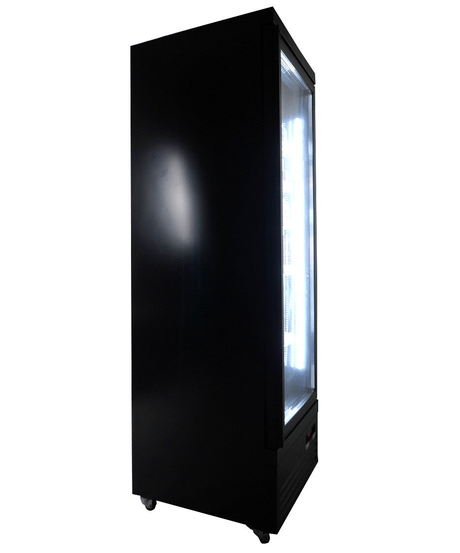 Réfrigérateur 1 porte en verre noir CEB-500r BL 620x705x2050 mm 450 L 0.3 kW Combisteel - vue 6 - Armoire à boissons pro CHR - Cuistéo