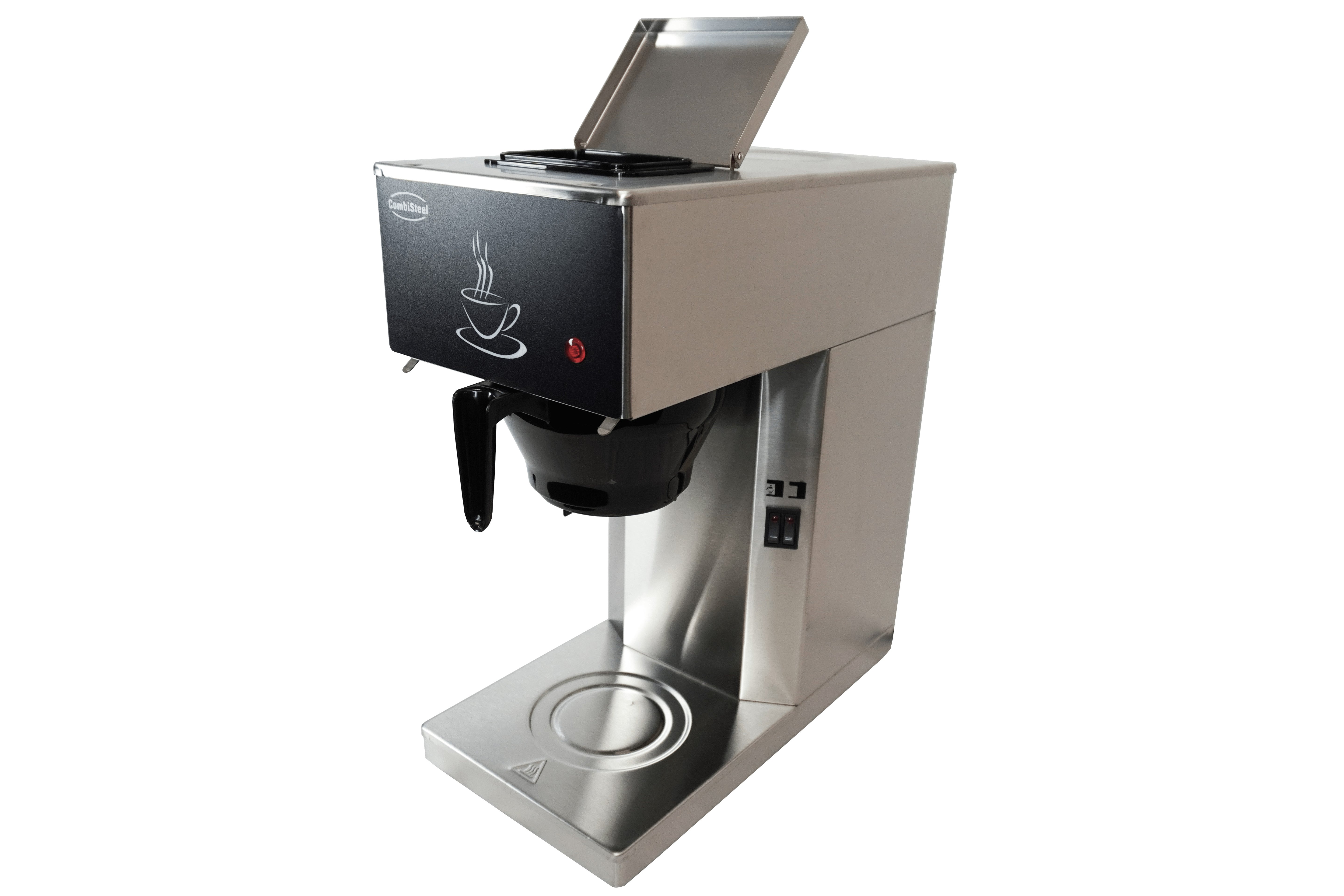 Machine café 2 carafes en verre 1.8 l 205x405x455 mm 2.02 kW Combisteel - vue 8 - Machine à café professionnelle pro CHR - Cuistéo