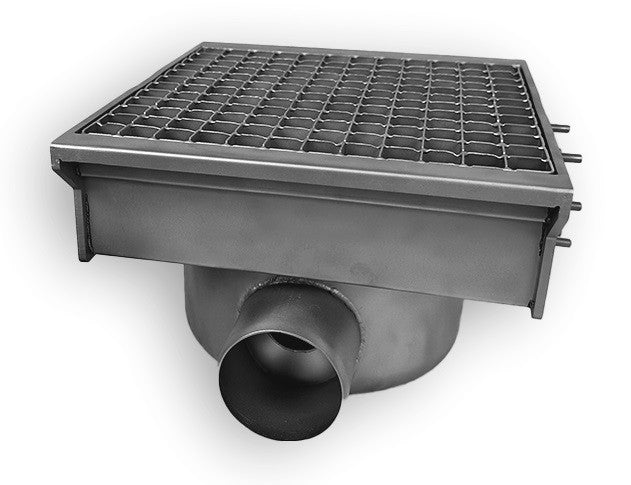 Caniveau de sol avec 2 sorties 300x265x175 mm Combisteel - vue 8 - Caniveau de Sol pro CHR - Cuistéo