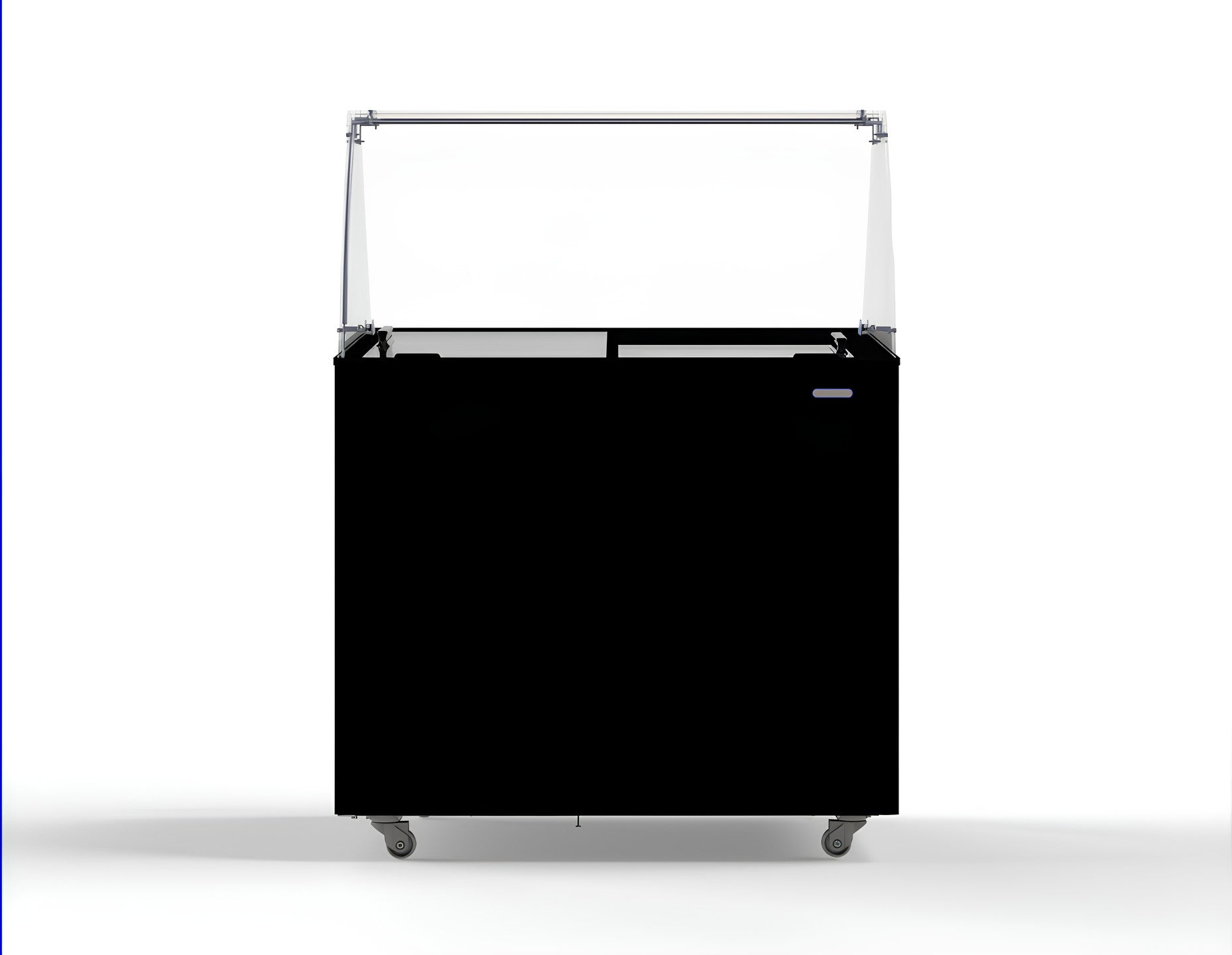 Vitrine à creme glacée pour 6 bacs de 5 l corsica noir 909x684x1229 mm 0.19 kW Combisteel - vue 8 - Vitrine à Glace pro CHR - Cuistéo