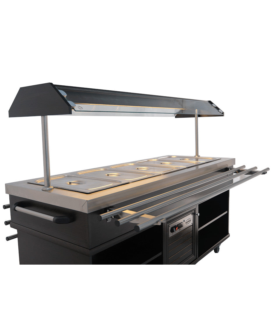 Buffet chaud dim1900x700x1400 gn 5/1 3 kW Combisteel - vue 10 - Buffet Chaud pro CHR - Cuistéo