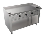 Grill Teppanyaki - Électrique - 3 zones - 16.2 kW - Température 240°C - TED3/140 E Saro - Plancha Teppanyaki professionnel CHR - matériel cuisine pro - Cuistéo