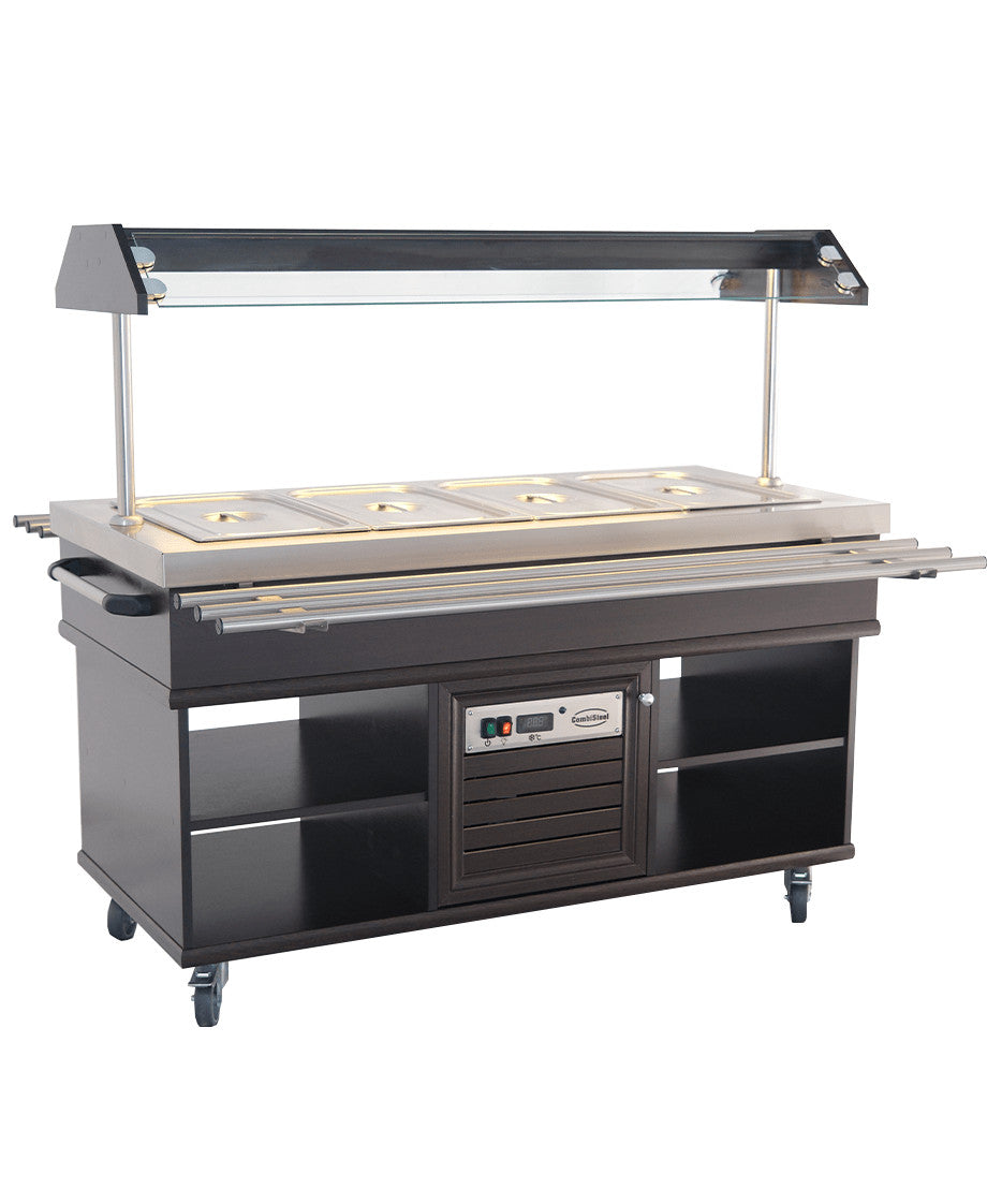 Buffet chaud dim. 1500x700x1400 gn 4/1 3 kW Combisteel - vue 11 - Buffet Chaud pro CHR - Cuistéo