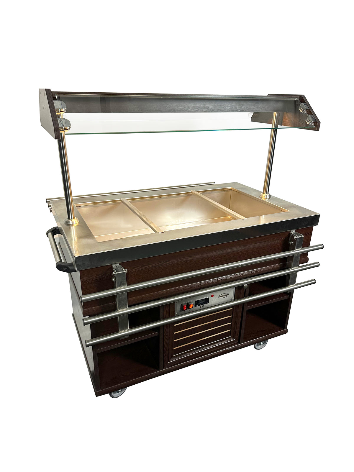 Buffet chaud dim 1200x700x1400 pour 3 x GN 1/1 3 kW Combisteel - vue 17 - Buffet Chaud pro CHR - Cuistéo