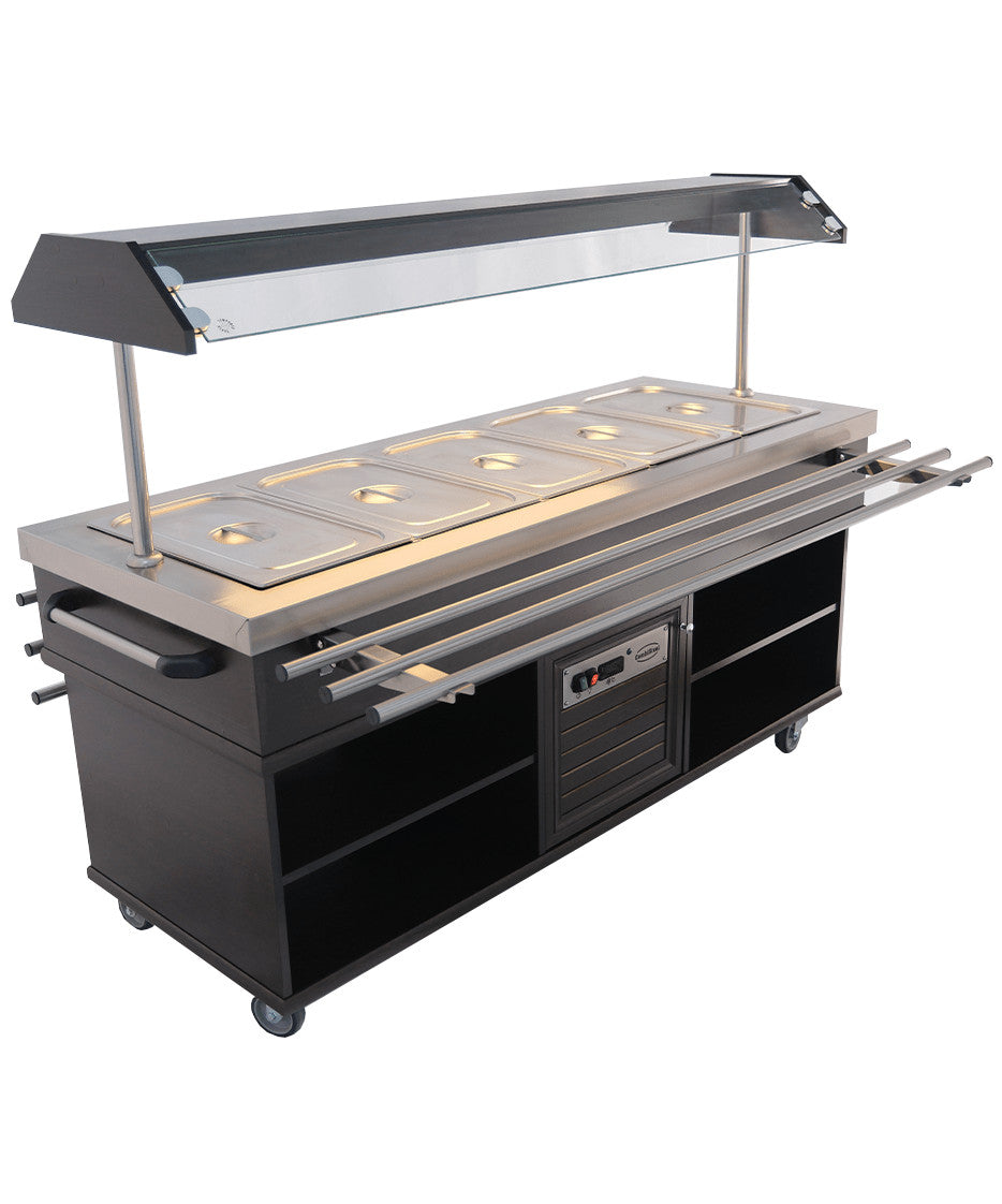 Buffet réfrigérée dim 1900x700x1400 gn 5/1 0.4 kW Combisteel - vue 12 - Buffet Réfrigéré Professionnel pro CHR - Cuistéo