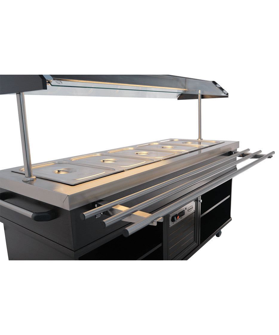 Buffet réfrigérée dim 1900x700x1400 gn 5/1 0.4 kW Combisteel - vue 13 - Buffet Réfrigéré Professionnel pro CHR - Cuistéo