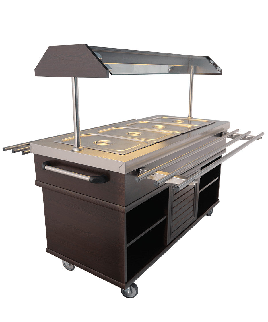 Buffet réfrigérée livré sans bac gn 4/1 1500x700x1400 mm 0.35 kW Combisteel - vue 12 - Buffet Réfrigéré Professionnel pro CHR - Cuistéo