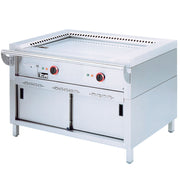 Plaque teppanyaki électrique 2 x 5.85 kw - armoire - Diamond