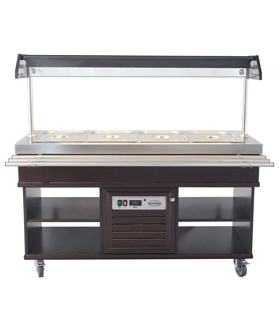 Buffet réfrigérée livré sans bac gn 4/1 1500x700x1400 mm 0.35 kW Combisteel - vue 18 - Buffet Réfrigéré Professionnel pro CHR - Cuistéo