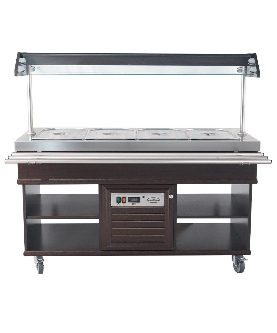 Buffet réfrigérée livré sans bac gn 4/1 1500x700x1400 mm 0.35 kW Combisteel - vue 19 - Buffet Réfrigéré Professionnel pro CHR - Cuistéo