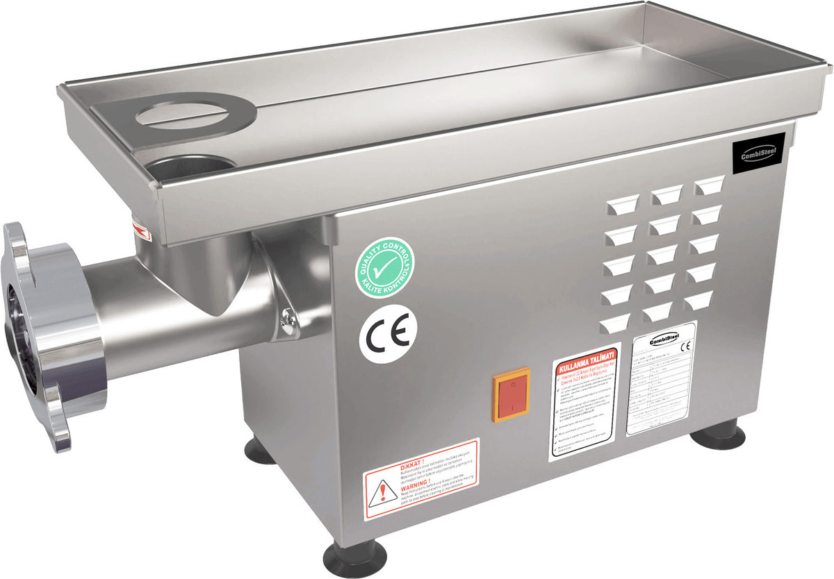 Hachoir avec tête fixe 75kg/h - L 180 x P 520 x H 270 mm - Combisteel