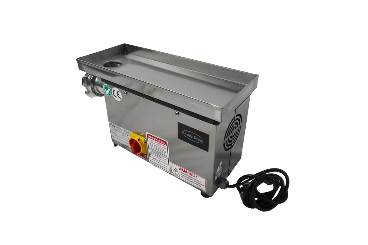 Hachoir avec tête fixe 75kg/h - L 180 x P 520 x H 270 mm - Combisteel