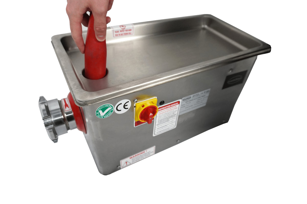 Hachoir à viande 90kg/h avec tête fixe - L 310 x P 650 x H 400 mm - Combisteel