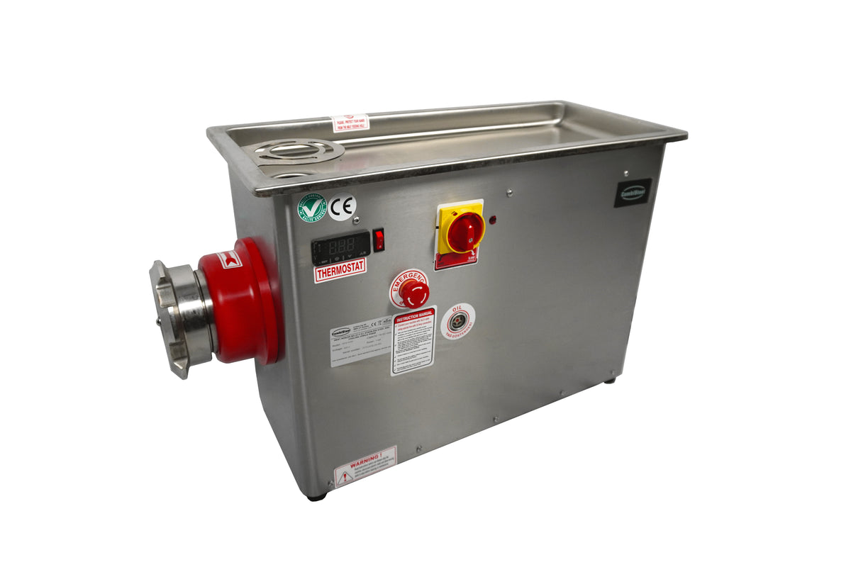 Hachoir avec tête réfrigérée fixe 450kg/h 400v - L 390 x P 870 x H 570 mm - Combisteel