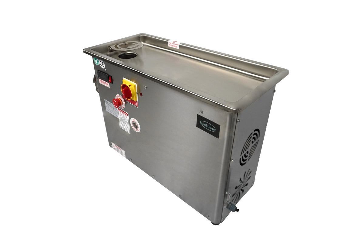 Hachoir avec tête réfrigérée fixe 450kg/h 400v - L 390 x P 870 x H 570 mm - Combisteel