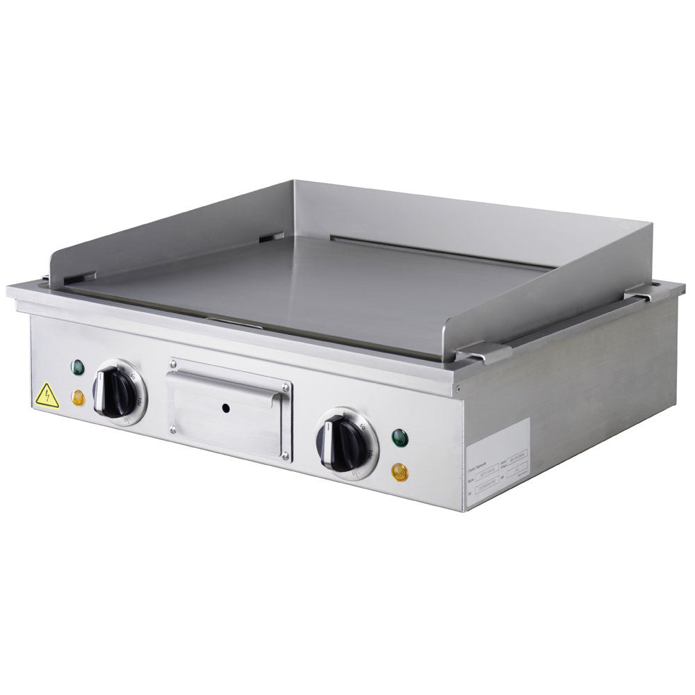 Plaque teppanyaki électrique 2 zones 2 x 3.15 kw de table - Diamond