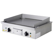 Plaque teppanyaki électrique 2 zones 2 x 3.15 kw de table - Diamond