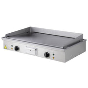 Plaque teppanyaki électrique 2 zones 2 x 5 kw de table - Diamond