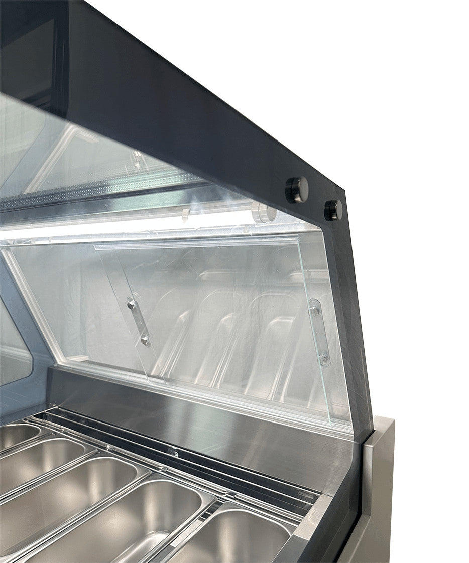 Vitrine à crème glacée Komodo 6x5l - Combisteel