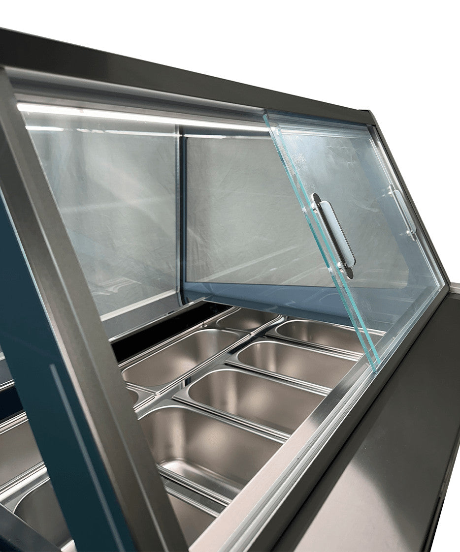 Vitrine à crème glacée Borneo 12x5l - Combisteel