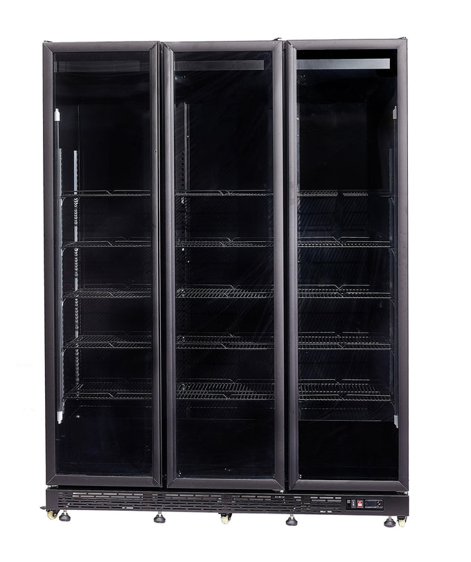 Armoire réfrigérée positive 3 portes en verre noir avec chauffage - 1600mm 08kW 1200 L Combisteel - vue 11 - Armoire réfrigérée positive pro CHR - Cuistéo