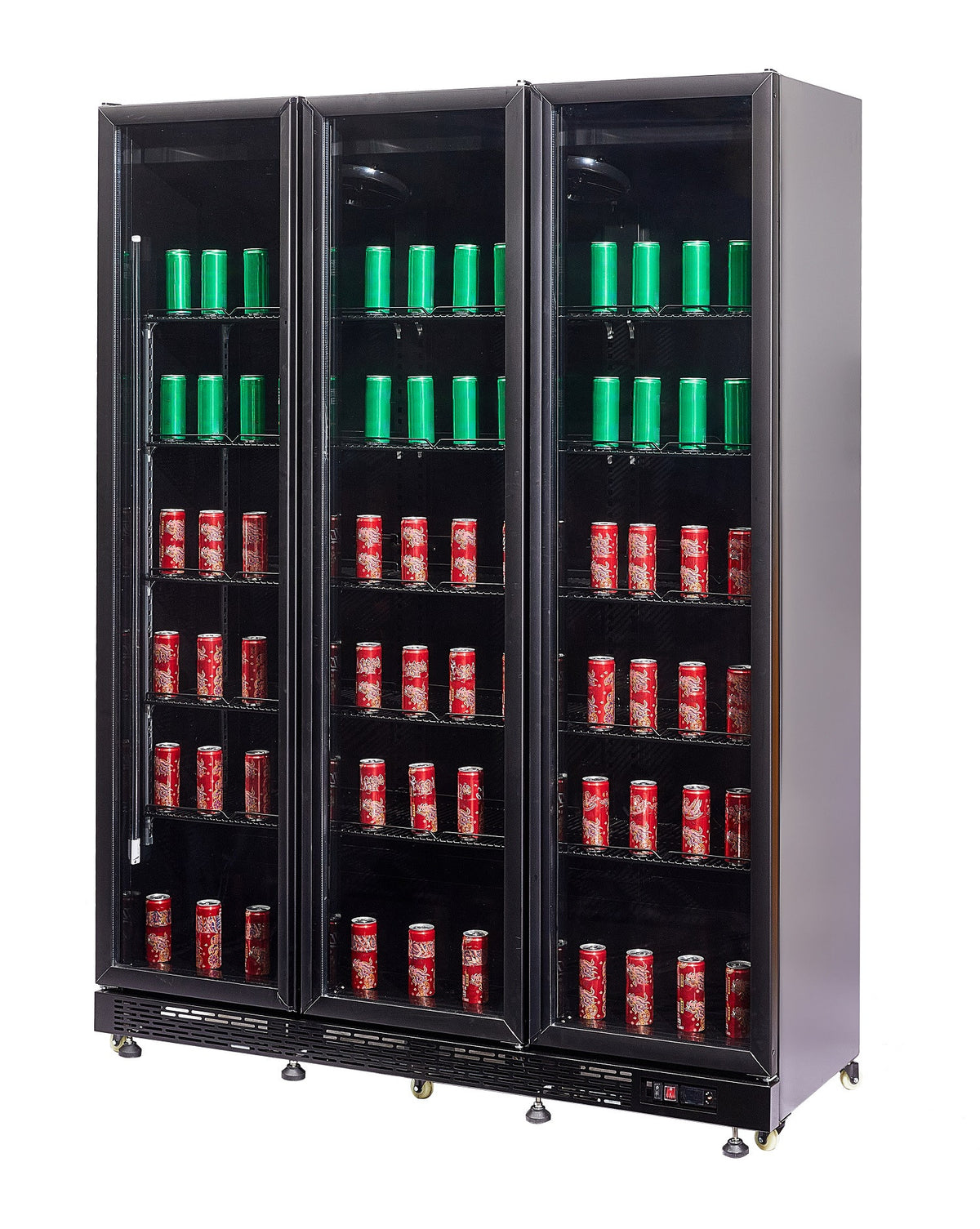 Armoire réfrigérée positive 3 portes en verre noir avec chauffage - 1600mm 08kW 1200 L Combisteel - vue 16 - Armoire réfrigérée positive pro CHR - Cuistéo