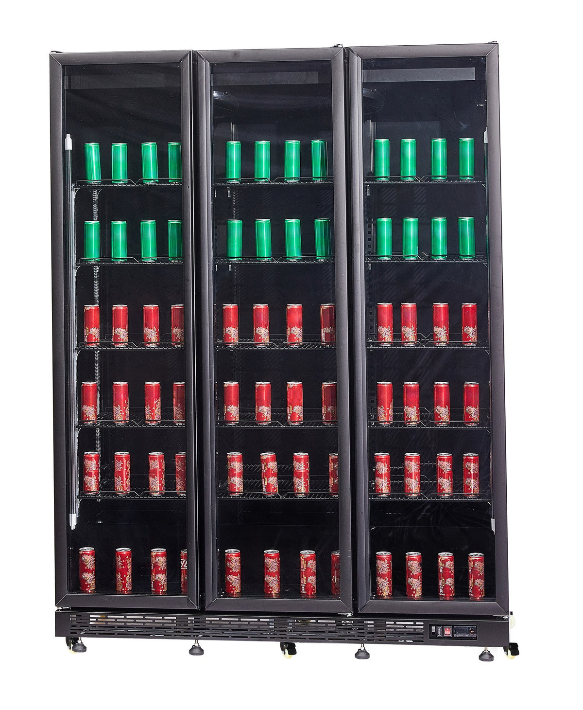 Armoire réfrigérée positive 3 portes en verre noir avec chauffage - 1600mm 08kW 1200 L Combisteel - vue 17 - Armoire réfrigérée positive pro CHR - Cuistéo