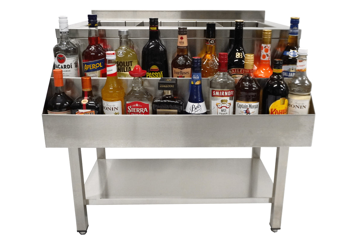 Bar à cocktails sans évier - 900 mm - Bar comptoir - Combisteel