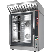 Four Mixte - 10 Niveaux GN 1/1 - Vapeur 100% - 280°C - Digital - Nerone CL10 - Saro