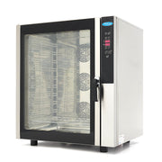 Four mixte vapeur - 10 plateaux GN 1/1 - Écran numérique 600x600x580 mm 10 L 11800 W Maxima - Four mixte professionnel CHR - matériel cuisine pro - Cuistéo